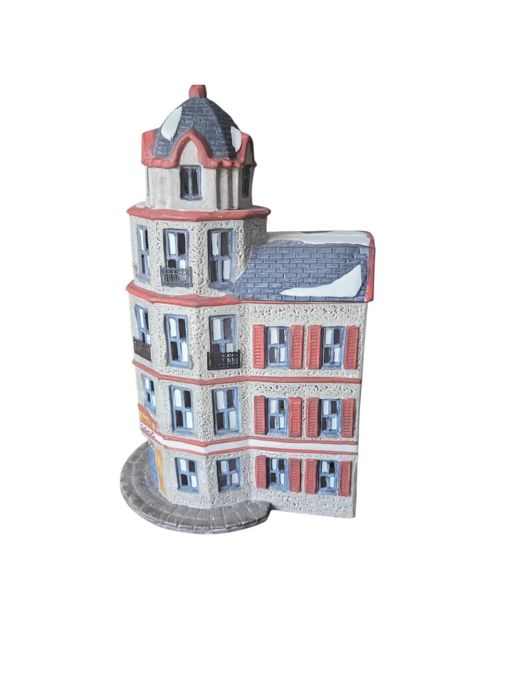 Dept 56 Christmas in the City Cafe The Tower Restaurant Building